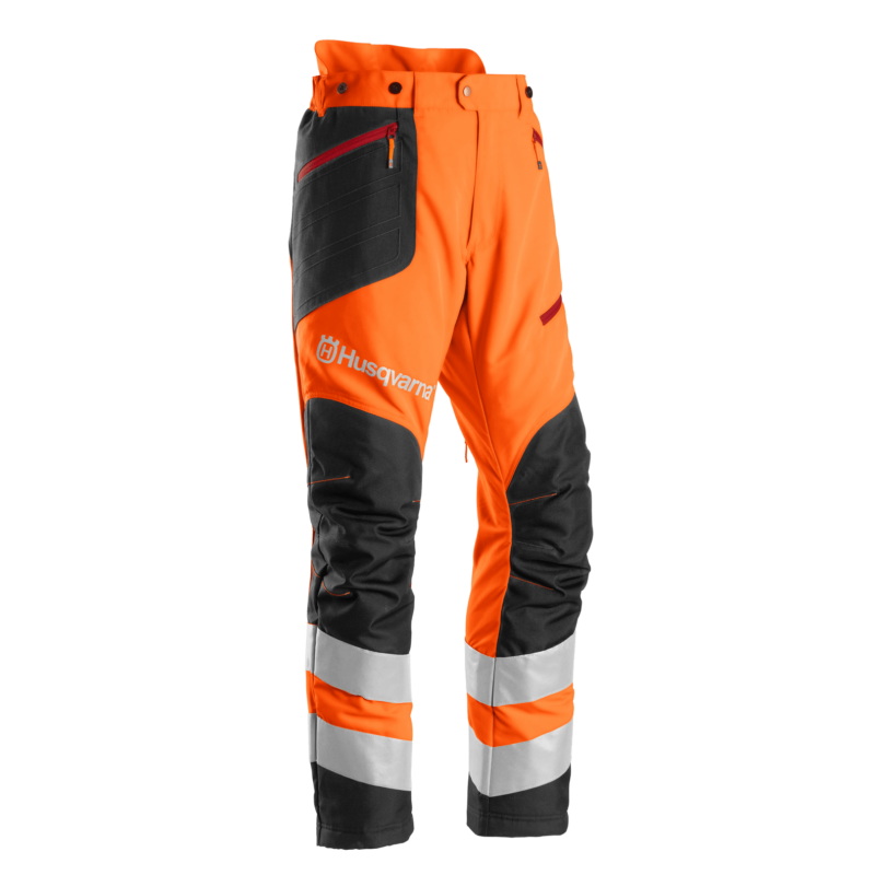 Brushcutting- and trimmer trousers, High Viz